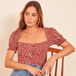 SOLD Reformation Blouse